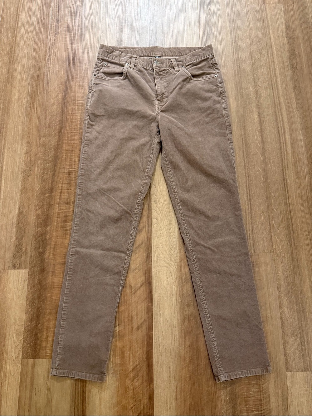 Vuori Corduroy Pants Mens 30 Brown 5 Pocket Casual Straight Leg